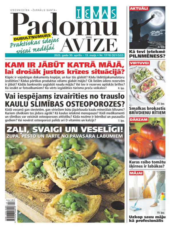 Ievas Padomu Avīze nr17-18/2025