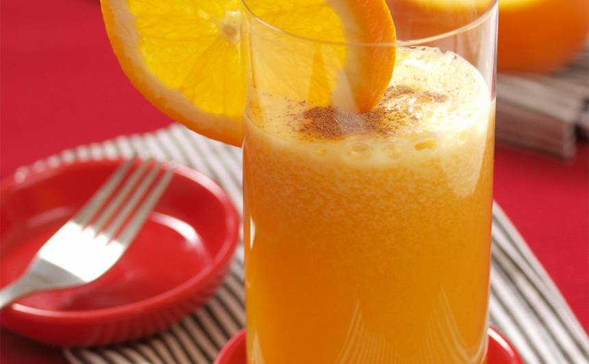 Ķirbju un apelsīnu sula recepte