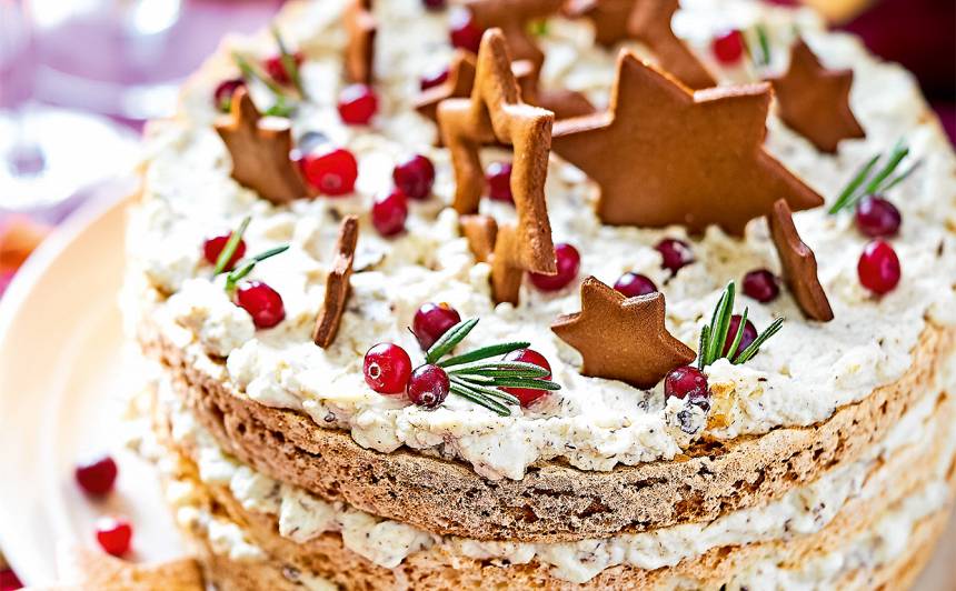 Baltā Ziemassvētku kūka recepte