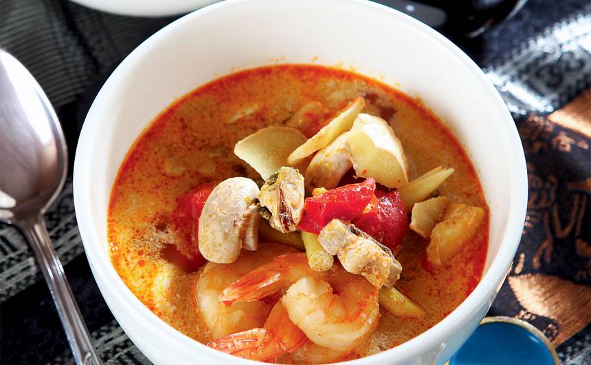 Taizemiešu zupa Tom Yum