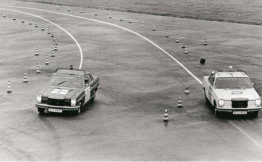 Mercedes-Benz demonstrācija jau tālajā 1978. gadā nepārprotami pierādīja ABS priekšrocības