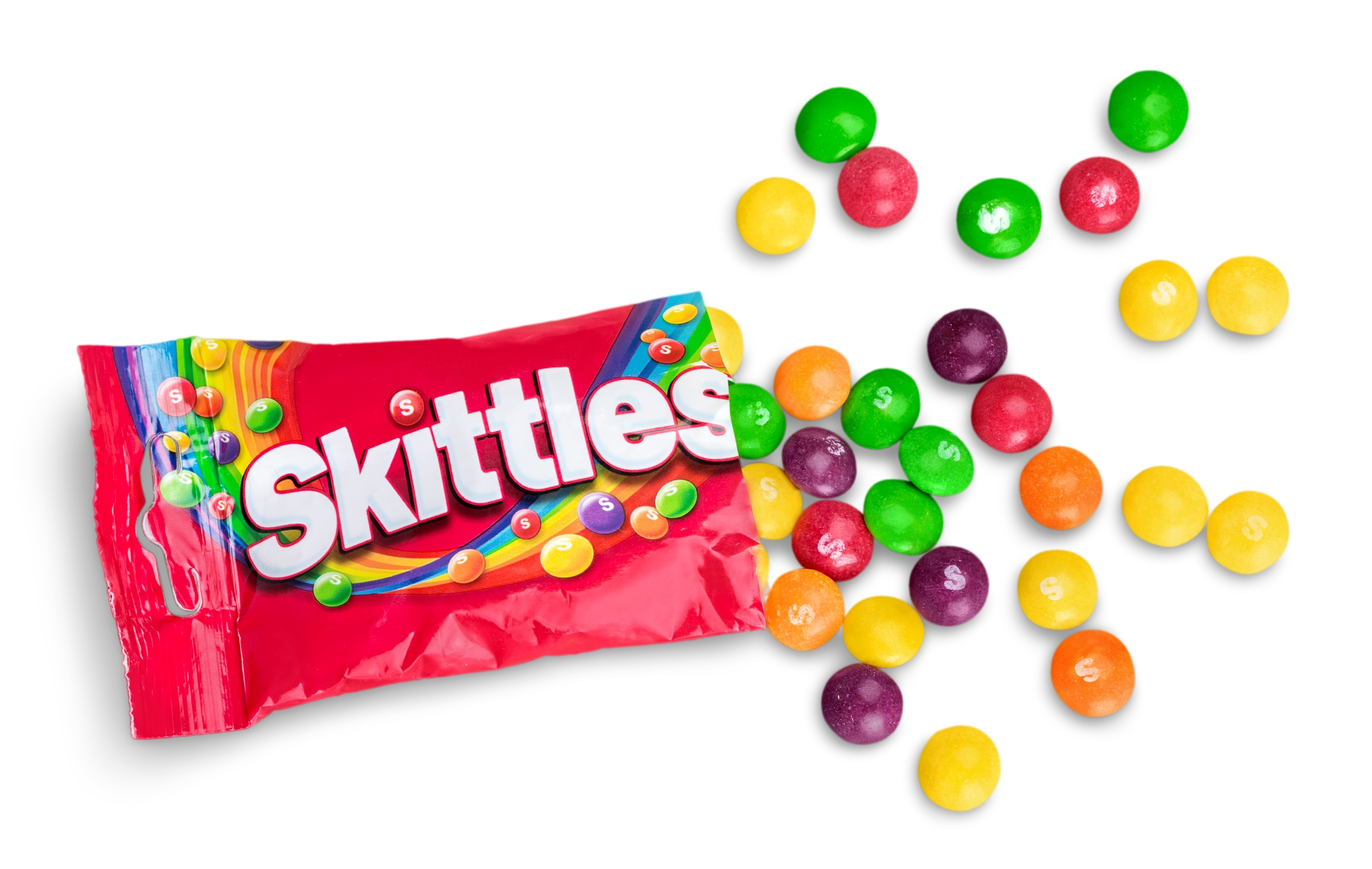 Oriģinālajām «Skittles»  konfektēm ir piecas dažādas augļu garšas un krāsas. Kura no šī nav «Skittles»  garša?