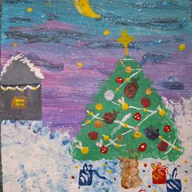 Polina Desjatnikova 6 gadi