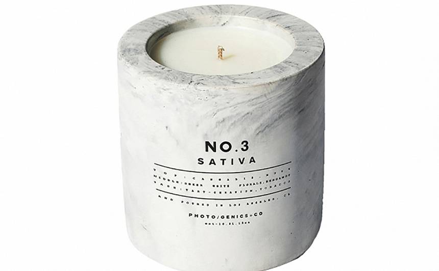 PHOTOGENICS + CO Concrete Candle No3 Sativa, 95 €, nerolicultbeauty.lv 