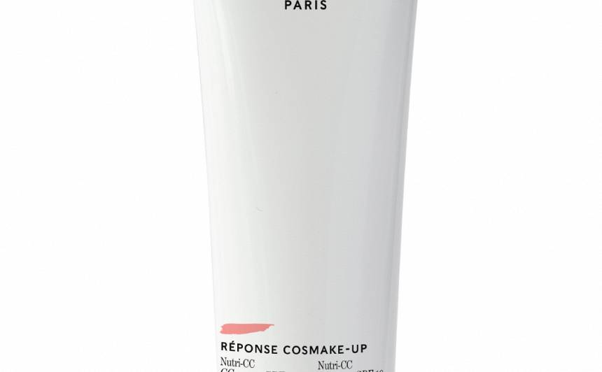 MATIS Réponse Cosmake-Up Nutri CC Cream  ir daudzfunkcionāls CC krēms ar SPF 10 un kopjošu makadamijas riekstu eļļu. Iekapsulēti pigmenti izkūst uz ādas, pielāgojas tās tonim un izgaismo to. 39,99 eiro.
